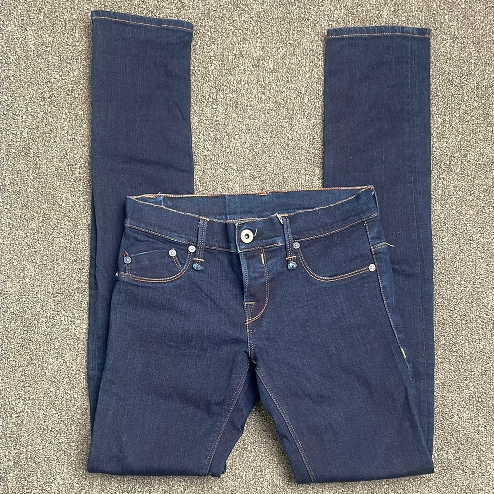 Women's Candiani selvedge denim skinny Blue Jeans